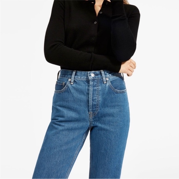 EVERLANE The Curvy 90’s Cheeky Straight Crop size 28 - Picture 6 of 13